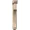 Ekena Millwork Westlake Arts and Crafts Rough Sawn Bracket w/ Offset Brace, Douglas Fir, 6"W x 28"D x 40"H BKT0604X28X40WTL03RDF - alternate 4